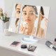 Makeup Kosmētisks Spogulis ar LED Apgaismojumu un 2x 3x Palielinājumu, Balts | Superstar Magnifying Makeup Cosmetic...