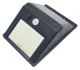 Solar LED Outdoor Lamp with Motion Sensor ZD53B, Black