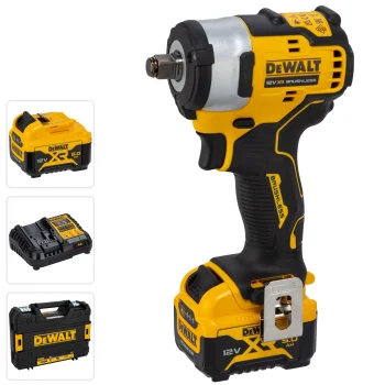 DeWalt DCF901P2-QW Cordless Impact Wrench, 18V 2x5.0Ah, 1/2", 340 Nm