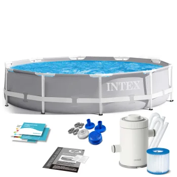 Round Above Ground Frame Pool INTEX 305 cm with Filter Pump
