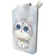 Nimmy New Big-Eye Cute Pets 2.0 Cat Magnetic Wallet & Phone Stand, Grey