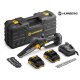 Cordless Mini Chainsaw Humberg HM-421 with 2 Batteries 21V Brushless Motor