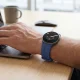 Tech-Protect Silicone Evo Strap for Samsung Galaxy Watch 40/44/46 mm, Navy Blue