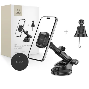 Tech-Protect N59 Magnetic Car Phone Holder - Black