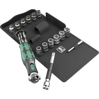 Tool Set Wera 8009 Zyklop Pocket Set 3, 27-Piece