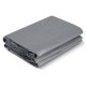 Heavy-Duty Waterproof Tarp 300 x 500 cm 120 g/m² Plonos PL-500, Silver-Blue