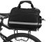 Expandable Bike Rack Bag, Bicycle Rear Seat Bag