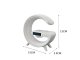 RGB LED Desk Lamp with Wireless Charger, Bluetooth Speaker and Alarm Clock