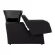 Hairdressing Wash Unit Gabbiano Elda, Black