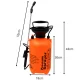 Garden Manual Pressure Sprayer with Long Lance, 5L, Orange