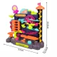 Marble Run Obstacle Course Puzzle Game with 6 Metal Balls