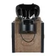 Gabbiano Modena Old Leather Hair Salon Washbasin, Brown