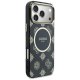 Guess IML Peony Dot MagSafe Phone Case Cover iPhone 17 Pro Max - Black