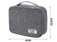 Travel Cable and Charger Organizer Bag, Grey