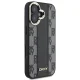 DKNY iPhone 16 Plus Case Checkered Pattern MagSafe, Black