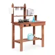 ECOTOYS Wooden Mud Kitchen for Kids Outdoor Play with Accessories