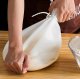 Dough Kneading Bag, 21 × 30 cm, White, Silicone