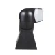 Maclean MCE241 B PIR Motion Sensor with Remote Control, Black