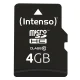 Intenso microSDHC 4GB Class 10 Memory Card with Adapter 3413450
