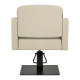 Hairdressing Chair Gabbiano Elda with Hydraulic Lift, Beige / Black