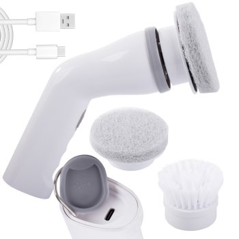 Bezvadu elektriskā rotējošā tīrīšanas birste flīzēm Tornado