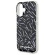 Чехол Karl Lagerfeld для iPhone 16 Zebra With Cord, фиолетовый