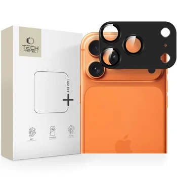 Tech-Protect iPhone 17 Pro Camera Cover Camfull Fit+, Black
