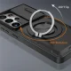 Samsung Galaxy S26 Ultra Case with Camera Cover, Stand and MagSafe, Black