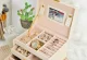 Beautylushh Jewelry Box, Beige