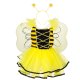 Kids Bee Costume for Girls with Wings and Headband, 3-Piece Fancy Dress Set