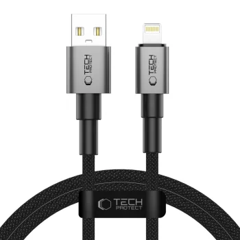 Tech-Protect UltraBoost DNA USB-A to Lightning Cable 100 cm Gray