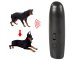 Ultrasonic Dog Repeller and Training Device with Flashlight, Black