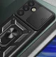 Hybrid Armor Camshield Case for Samsung Galaxy S25, Black