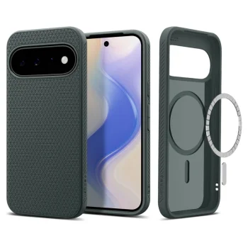 Spigen Liquid Air Mag MagSafe Case for Google Pixel 11, Dark Green