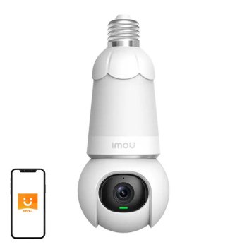 IMOU Bulb Cam 5MP Smart WiFi PTZ Camera & Light E27 Socket