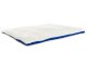 Fabric dog bed mat 50×35×2 cm blue
