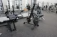Rubber Floor Covering HARD COLOR for Gyms, 8mm