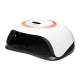 Glow V1 UV LED Nail Lamp 168W, White / Gold