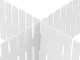 Organiser Desk Divider Drawer Wardrobe Separator 4 Pcs