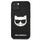 Karl Lagerfeld Ikonik 3D Rubber Case for iPhone 13 mini, Black