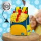 Lightweight Kids Backpack with Dinosaur Motif, Waterproof