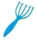 Scalp and Head Massager with Steel Balls Blue