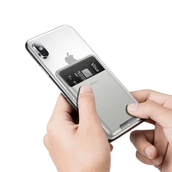 Baseus Self-Adhesive Phone Card Holder, Gray