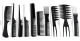 Soulima Hairdressing Combs Set - 10 pcs