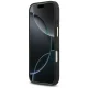 Guess 4G PU Triangle Logo & Stand Camera MagSafe Case for iPhone 17 Pro - Black