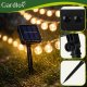 Gardlov 00024010 Solar String Lights, 11.6m, 100 LED, IP44, Warm White