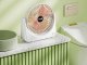 Portable Desk Fan, Quiet USB Rechargeable Cordless Fan with 3 Speeds
