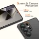 Tech-Protect MagFlex Case for Samsung Galaxy S25 Ultra, Clear Black