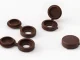 Brown Screw Covers for Furniture, 100 Pcs