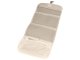 Hanging Travel Toiletry Bag Organizer with Hook for Cosmetics, Beige